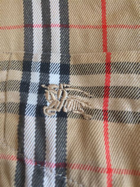 burberry shirts on ebay fake|authenticity of vintage burberry.